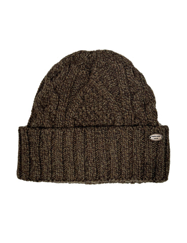 Ólífugræn-tvíd - Akrar, húfa