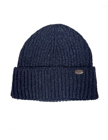 Blá-tvíd - Rif, húfa