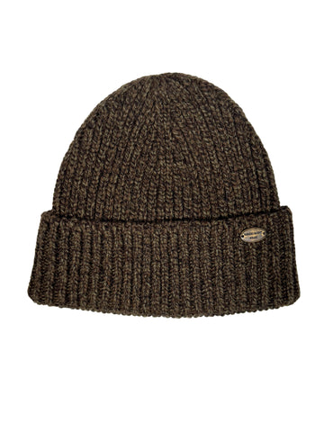 Ólífugræn-tvíd - Rif, húfa