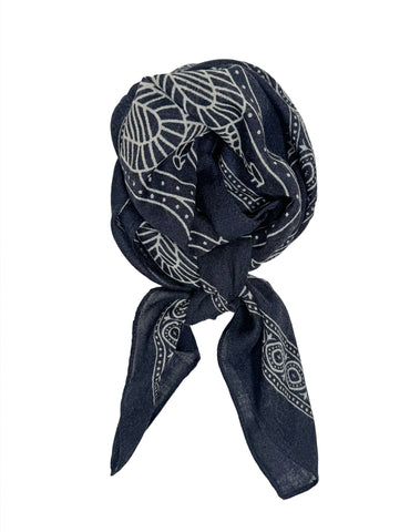 dökkblár - Skrúður, ullarklútur