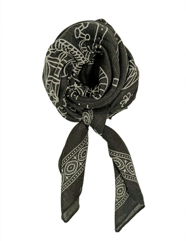 ólífugrænn - Skrúður, ullarklútur