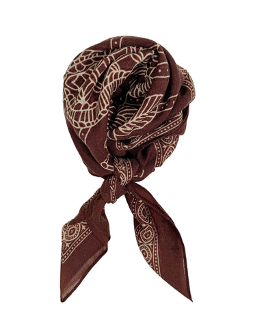 ryðrauður - Skrúður, ullarklútur