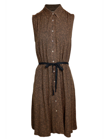 Gulbrúnn / S - Hagi, kjóll