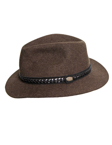 brúnn / S - Hamar hattur, brúnn