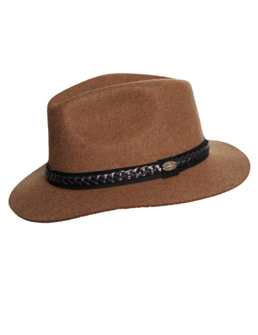 khaki / S - Hamar hattur, khakibrúnn