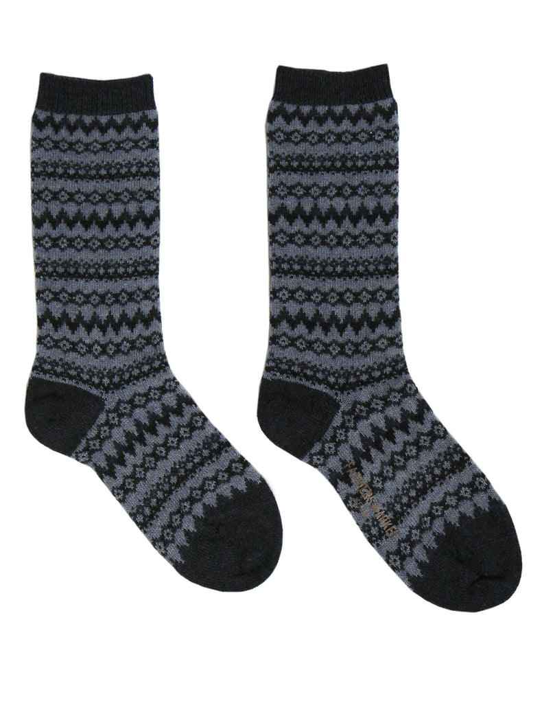 Reykjahlíð sokkar, bláir